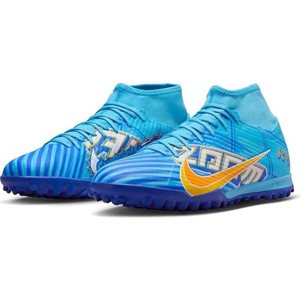 NWT NIKE Men's Soccer High-Top Cleats - Size 13 (Baltic Blue/White)